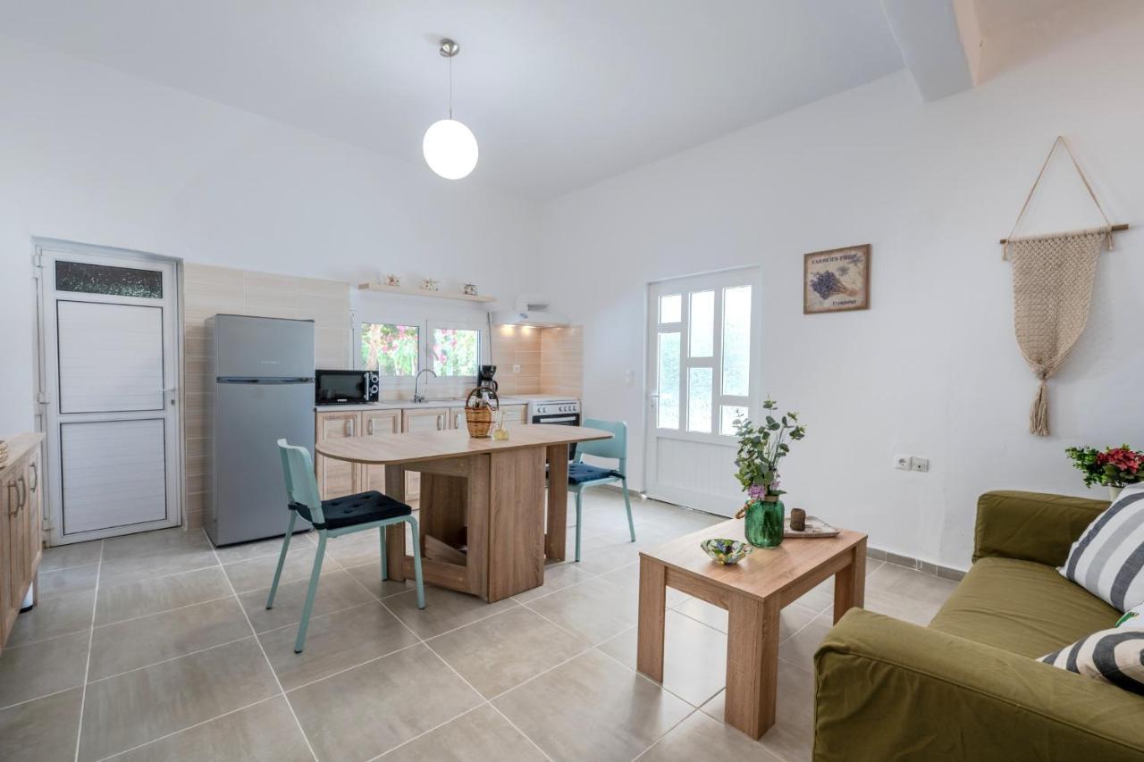 Vrisidia Cottage - Nature, Seaview & Relax 普拉基亚斯 外观 照片