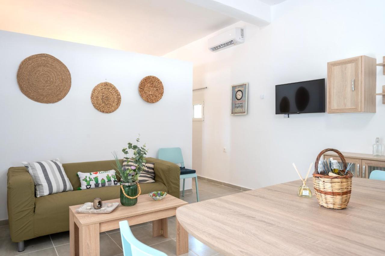 Vrisidia Cottage - Nature, Seaview & Relax 普拉基亚斯 外观 照片