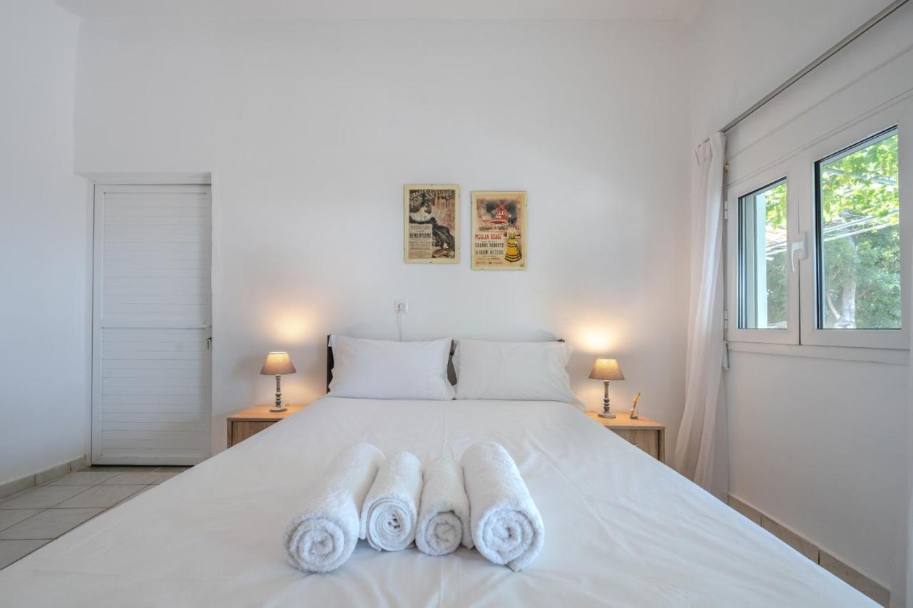Vrisidia Cottage - Nature, Seaview & Relax 普拉基亚斯 外观 照片