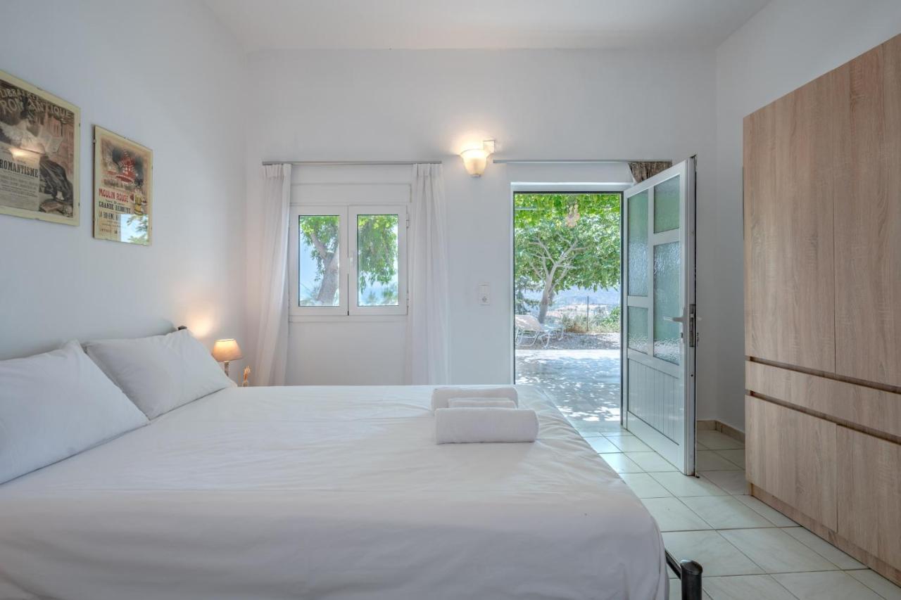 Vrisidia Cottage - Nature, Seaview & Relax 普拉基亚斯 外观 照片